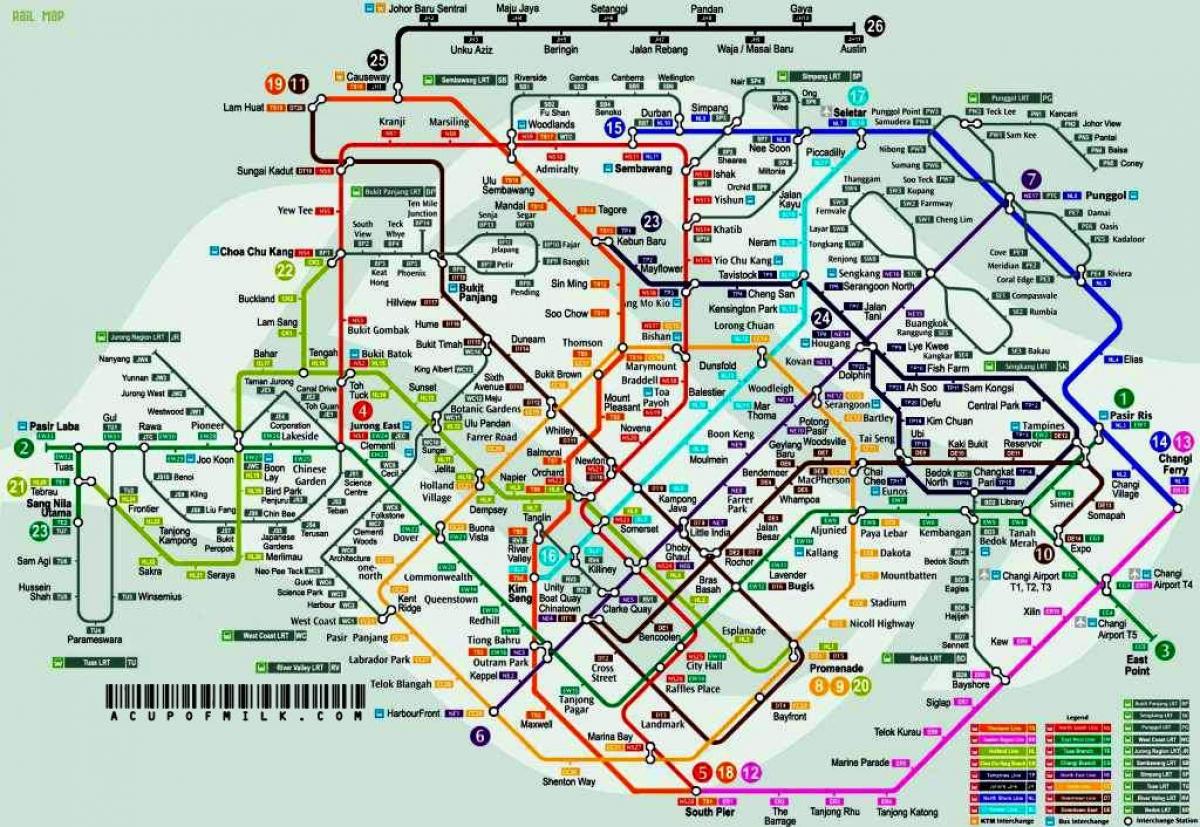 fremtiden mrt-kart Singapore