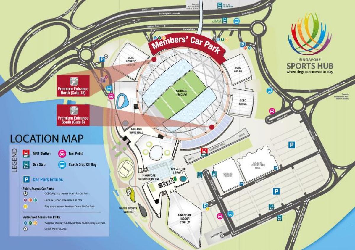 stadion mrt-kart Singapore